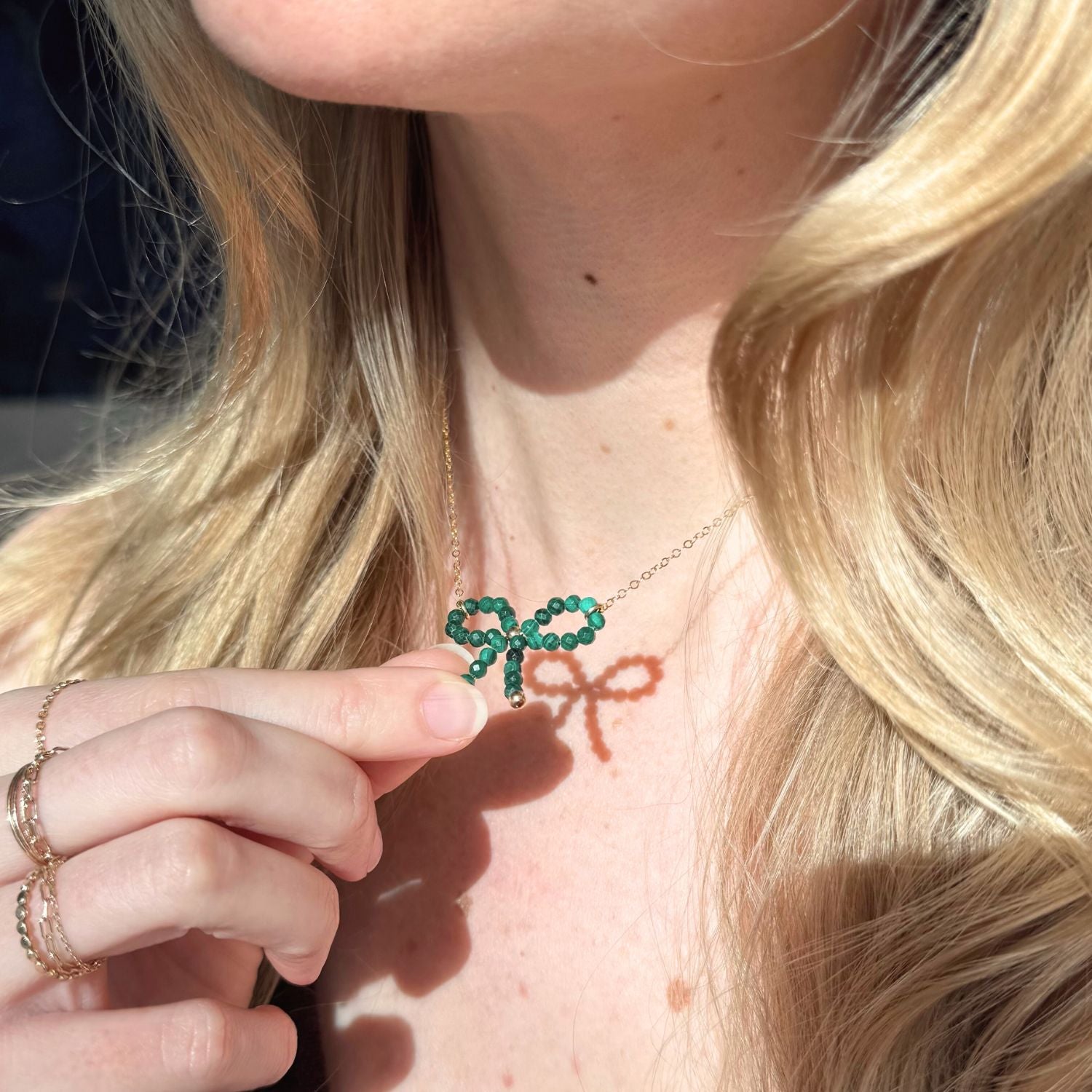 Bow Necklace