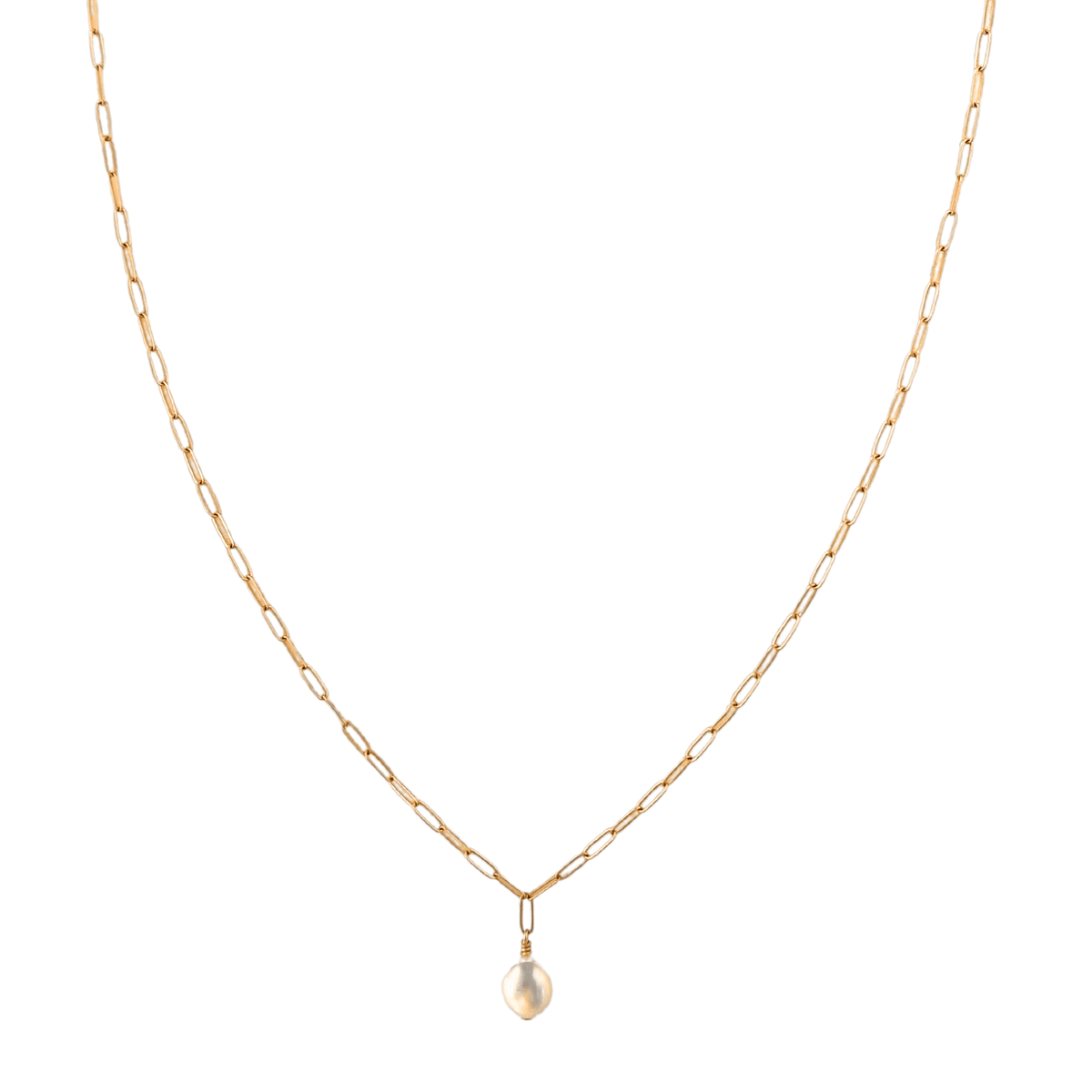 baroque pearl paperclip chain necklace, beautiful bridal jewellery, bridal simple jewellery, bridal gold, simple gold necklace for wedding, matching necklace earrings and bracelet set, bridesmaid accessories jewelry, bridesmaid necklace set, dainty jewelry earrings