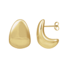 14K Gold Mia Chunky Teardrop Earring