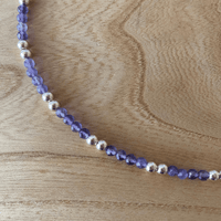 amethyst stone choker necklace