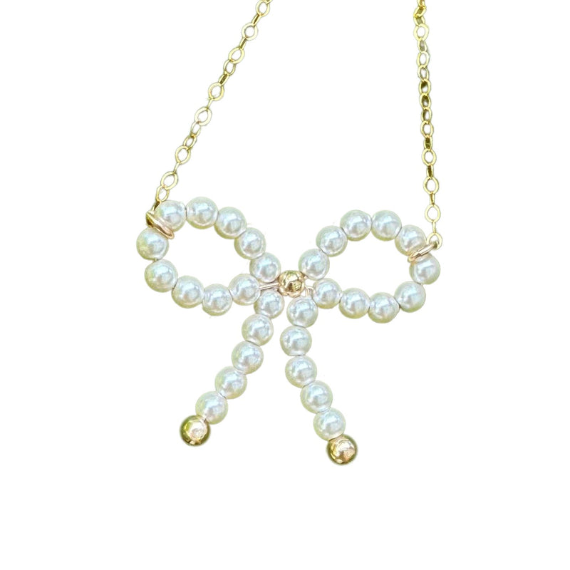 Bow Necklace