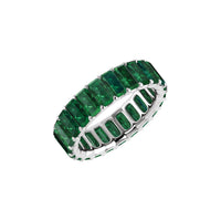 14K Gold Baguette Eternity Ring