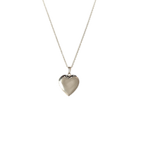 Sterling Silver Heart Locket