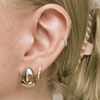 14K Gold Mia Chunky Teardrop Earring