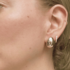 14K Gold Mia Chunky Teardrop Earring
