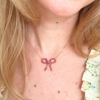 Bow Necklace