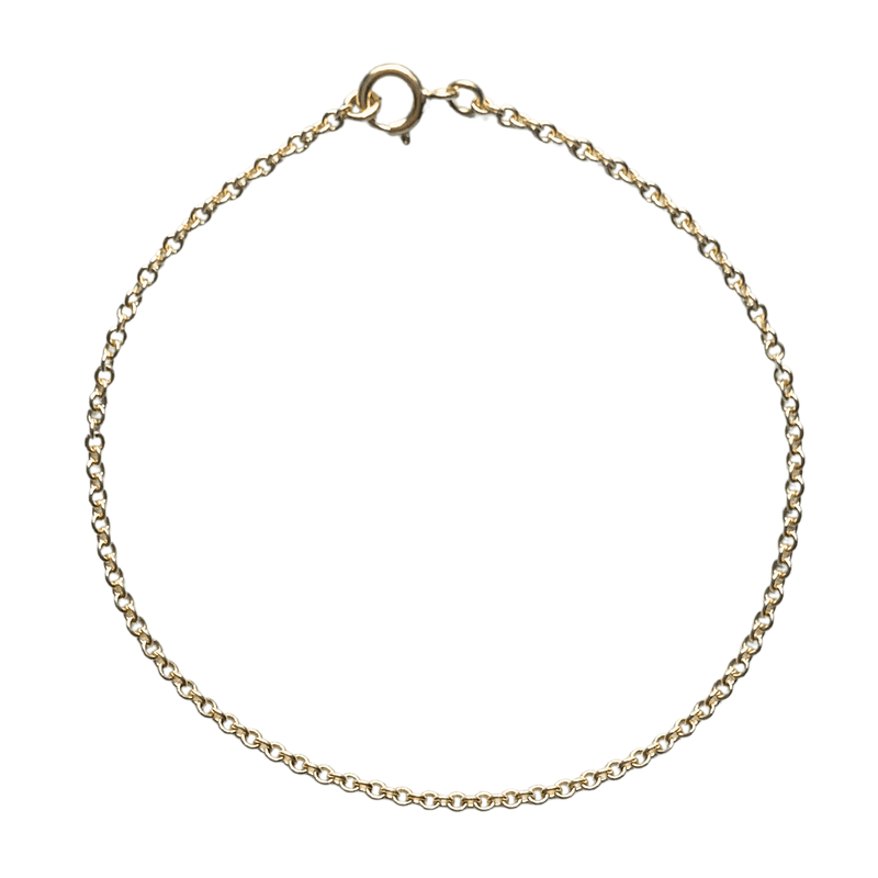 fair mined gold chain bracelet