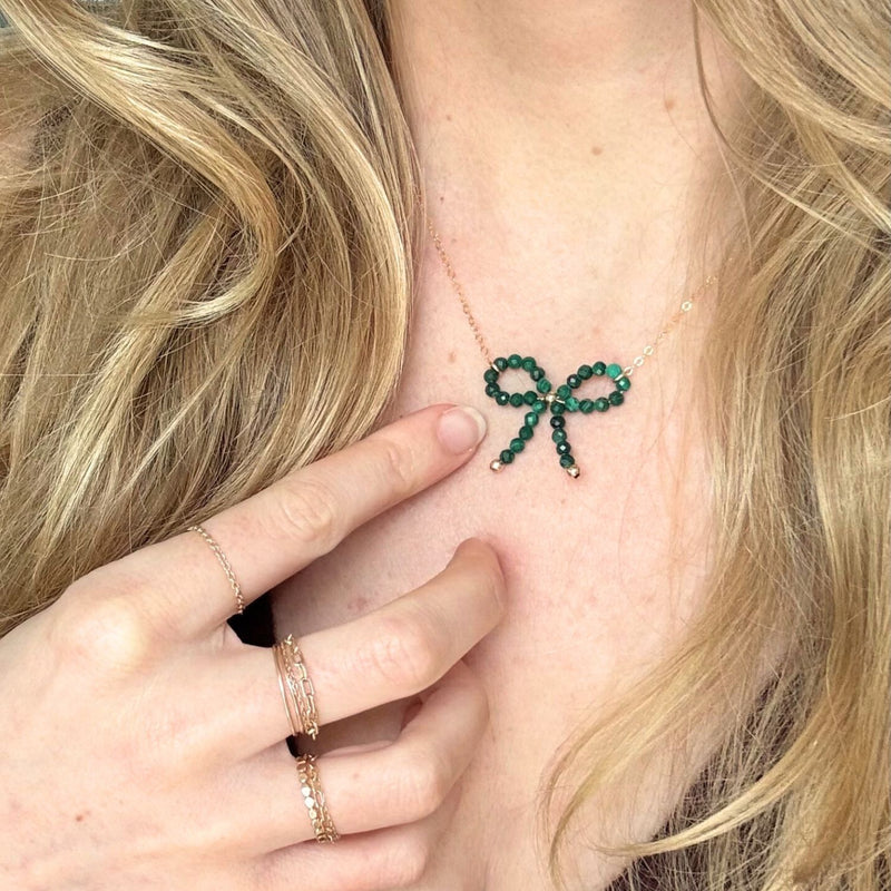 Bow Necklace