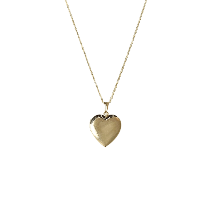 gold heart necklace with chain, the perfect gift, timeless piece, 14K Gold Filled Heart Locket Necklace with gold rope chain, 14k gold heart locket, sterling silver heart locket, sentimental lockets, gold locket necklace