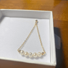 gold filled pearl drop earrings 