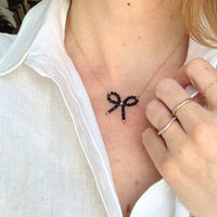 Bow Necklace