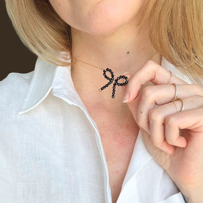 Bow Necklace