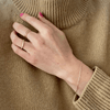 14k fairmined gold mini paperclip chain bracelet