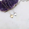 gold heart necklace with chain, the perfect gift, timeless piece, 14K Gold Filled Heart Locket Necklace with gold rope chain, 14k gold heart locket, sterling silver heart locket, sentimental lockets, gold locket necklace