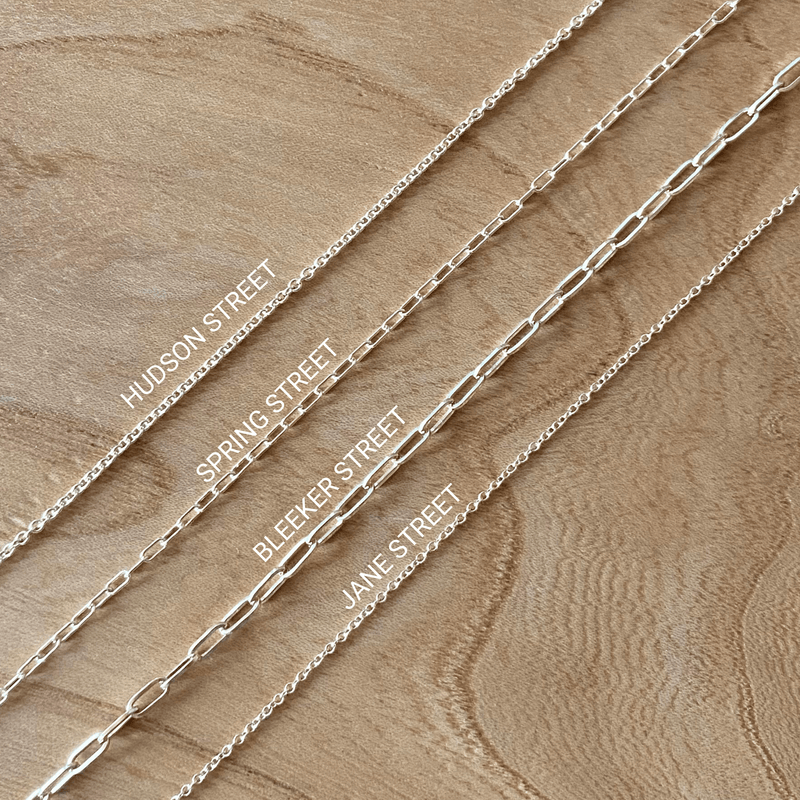 14k gold fairmined chain bracelets