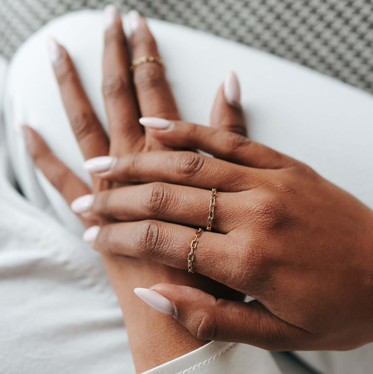 paperclip chain ring