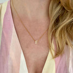 Gold Filled Letter Necklace