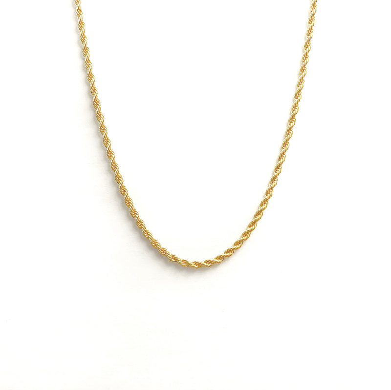 Braided Twine Chain Necklace