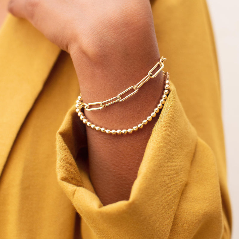 14K gold filled bead