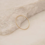 14K Gold Stacking Ring