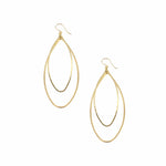 Double Teardrop Earrings