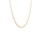 18K Gold Filled Figaro Chain Necklace