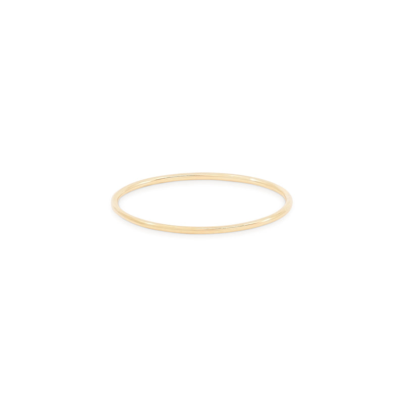 14k yellow gold stacking ring