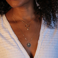 14K Gold Filled Star Necklace