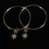 14K Gold Filled Starburst Earrings