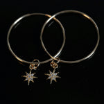 14K Gold Filled Starburst Earrings