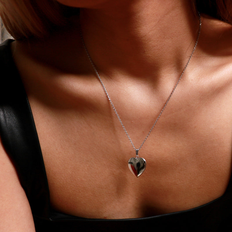 Sterling Silver Heart Locket