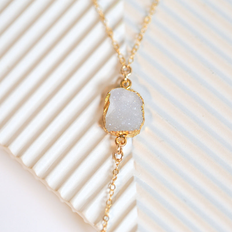 14K Gold Filled Lariat Necklace 