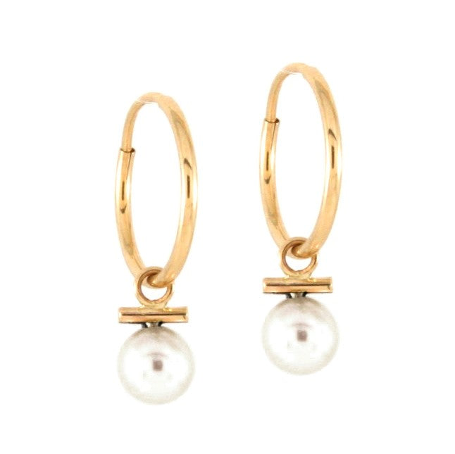 14K Gold Pearl Earrings,  minimalist wedding jewelry, bridal jewellery online, dainty bridal jewelry, gold for wedding, minimalist bridal jewelry, simple pearl earrings for wedding, bridesmaid accessories jewelry, simple wedding jewelry, pearl earring and necklace set for bridesmaids, dainty jewelry earrings, hoop bridal earrings, beautiful bridal jewellery, bridal earrings design
