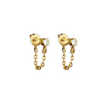 14K Gold Filled Chain Earring