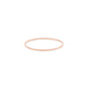 14k rose gold stacking ring