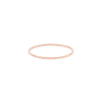 14k rose gold stacking ring