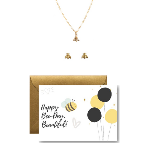 bee necklace