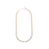 18K Gold Filled Curb Chain Necklace