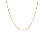 14K Gold Filled Textured Chain Necklace