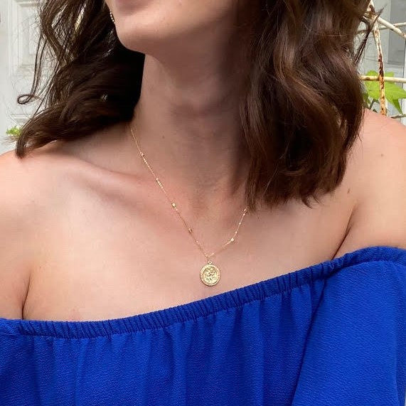 14K Gold Filled San Cris Necklace